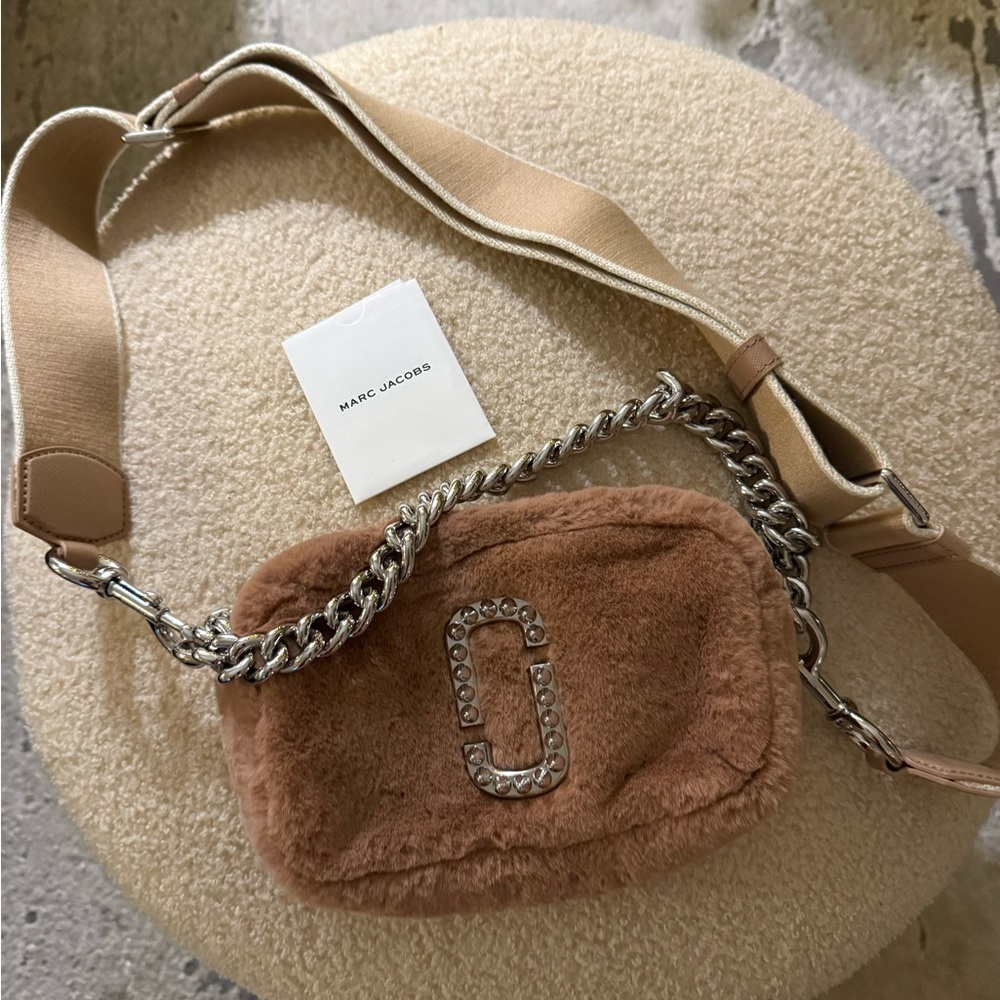 Marc Jacobs Fur Snapshot Camera Bag